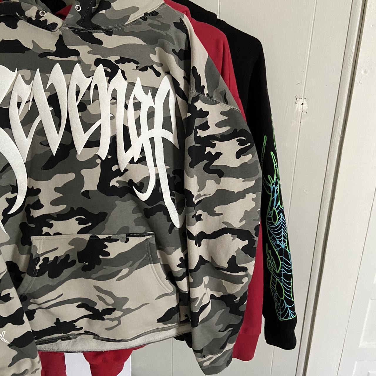 Revenge camo zip 2024 up