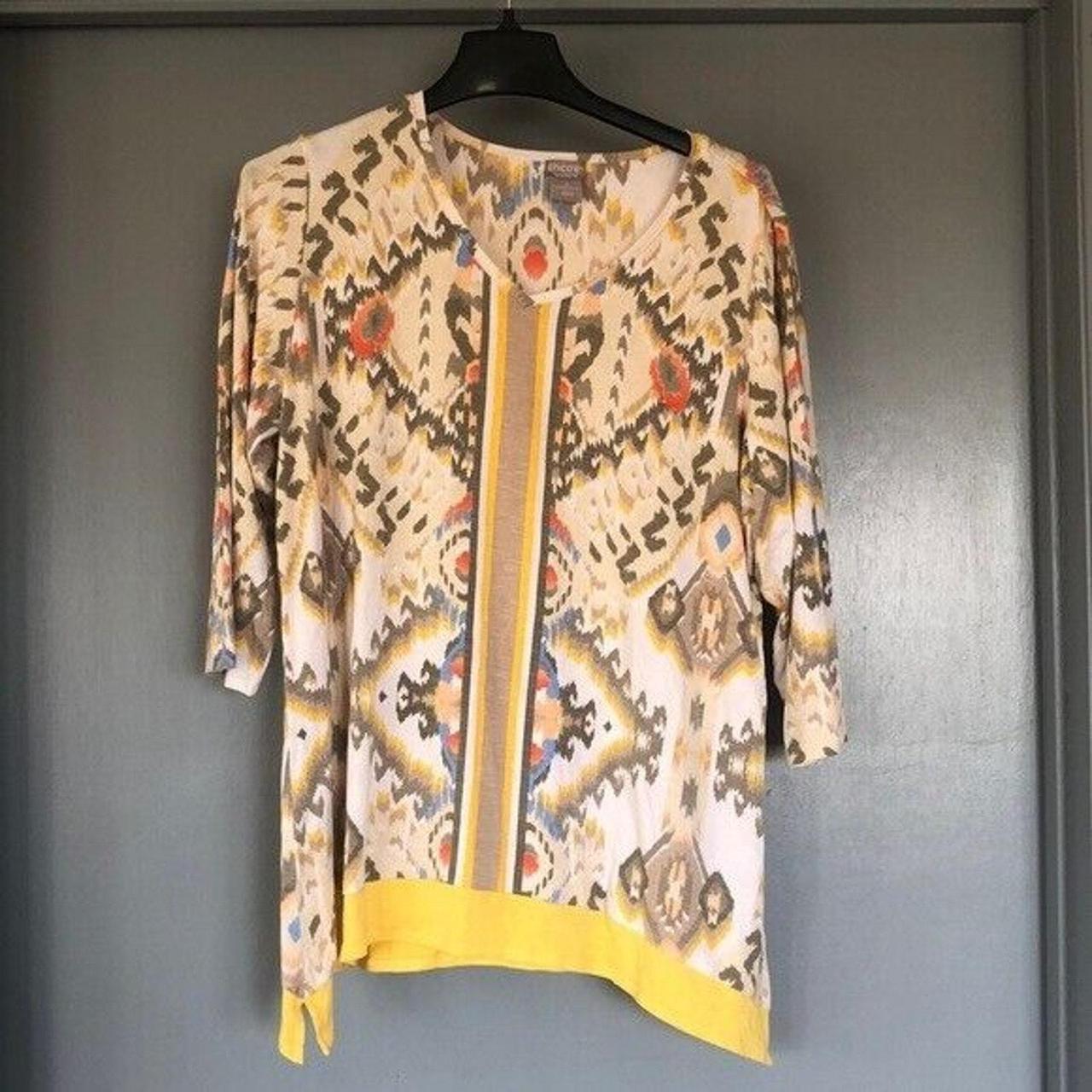 Source Unknown Women's Blouse - Multi - L – Chico… - image 1