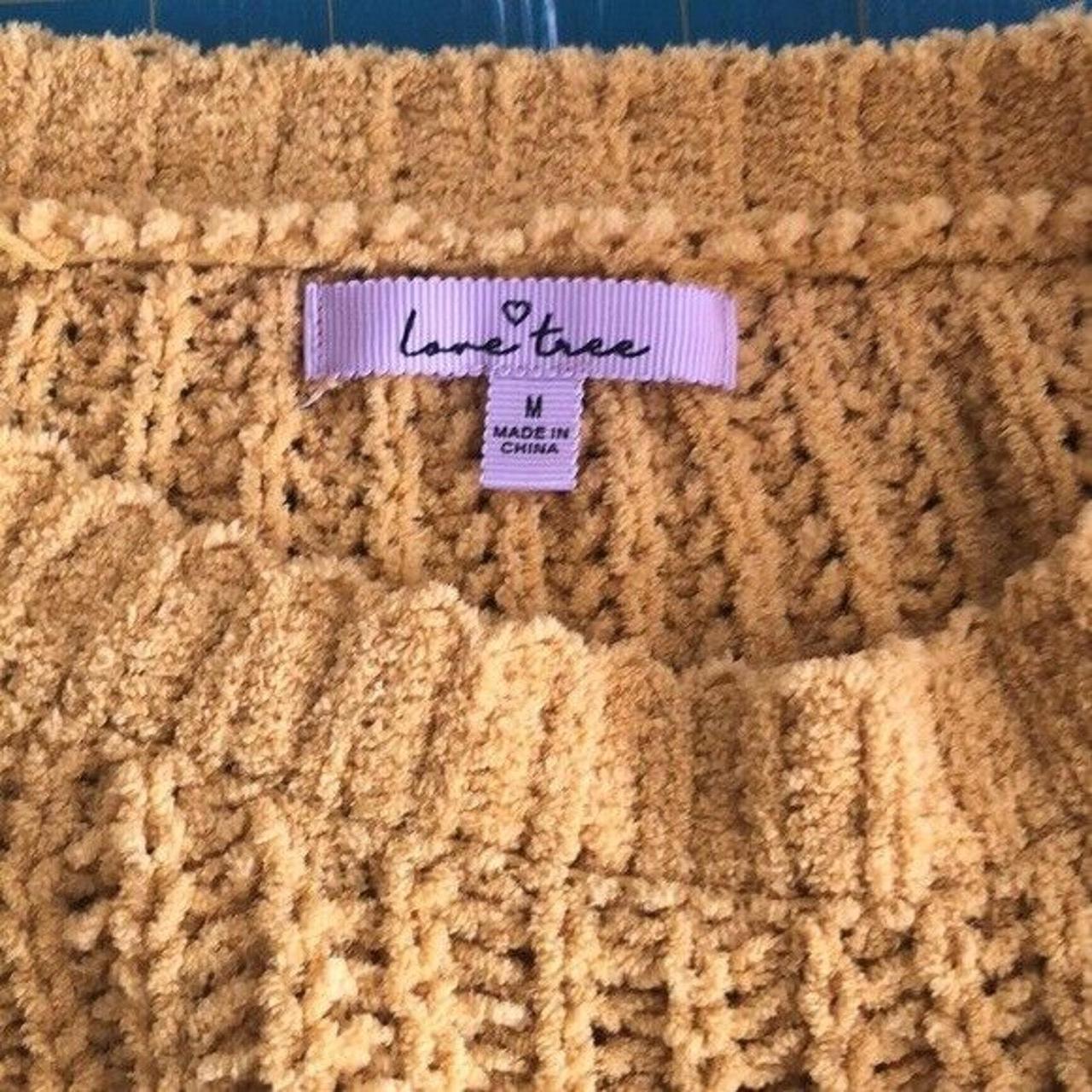 Source Unknown Women's Sweater - Gold - M – Cozy … - image 3