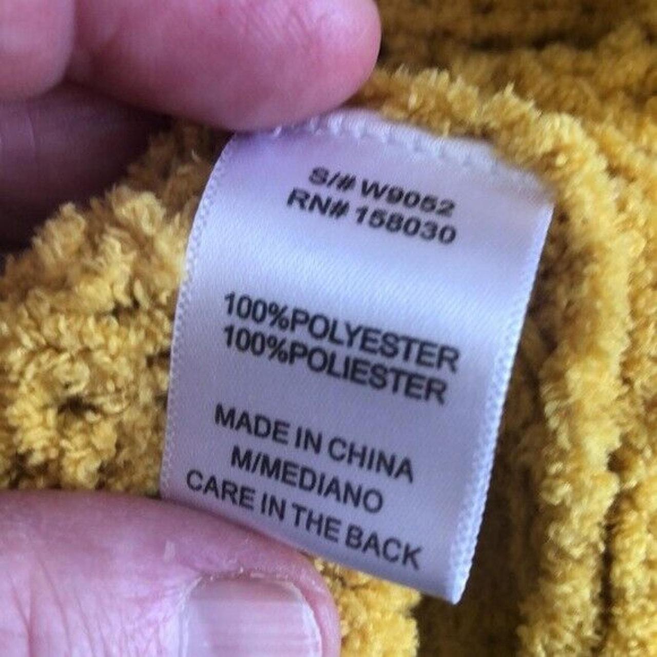 Source Unknown Women's Sweater - Gold - M – Cozy … - image 5