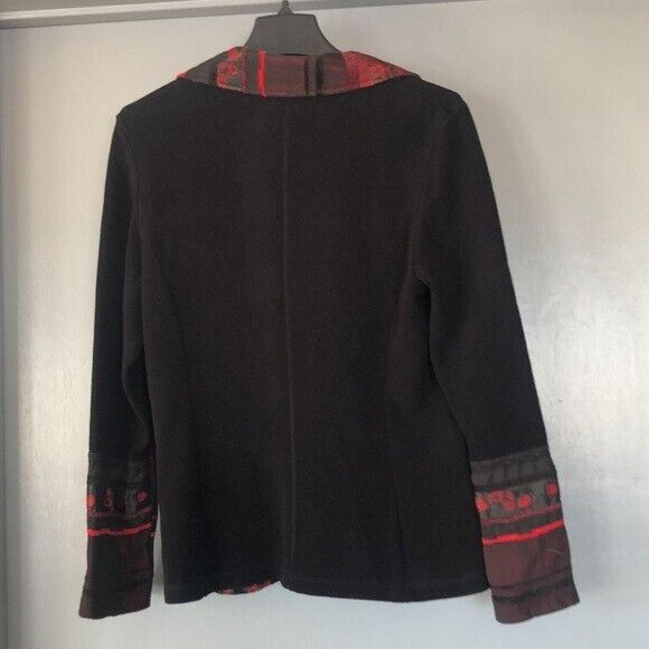 Source Unknown Women's Jacket - Black/Red - S – Y… - image 2