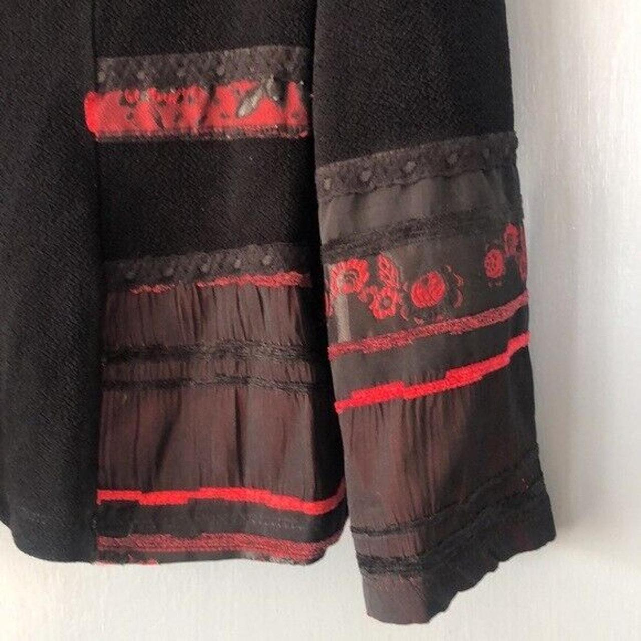 Source Unknown Women's Jacket - Black/Red - S – Y… - image 3