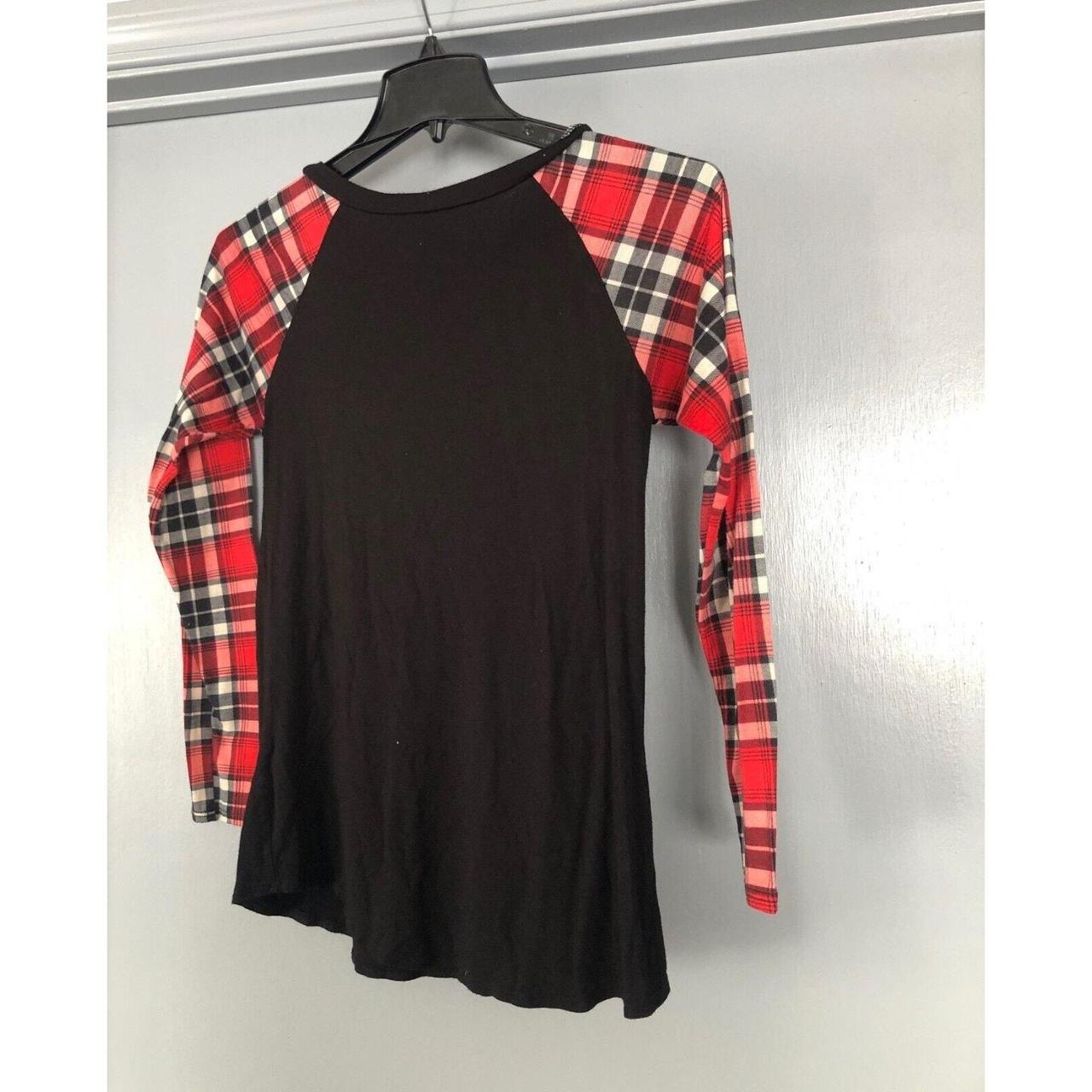 Source Unknown Women's Blouse - Black/Red - S – C… - image 2