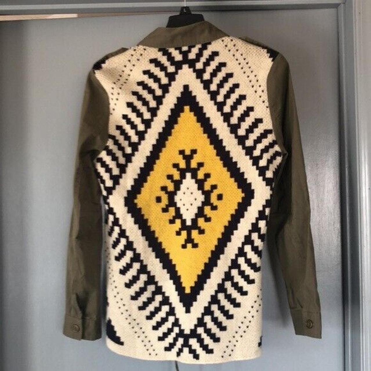 Source Unknown Women's Jacket - Green/Cream - S –… - image 1