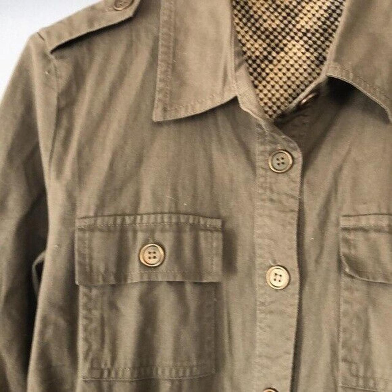 Source Unknown Women's Jacket - Green/Cream - S –… - image 4