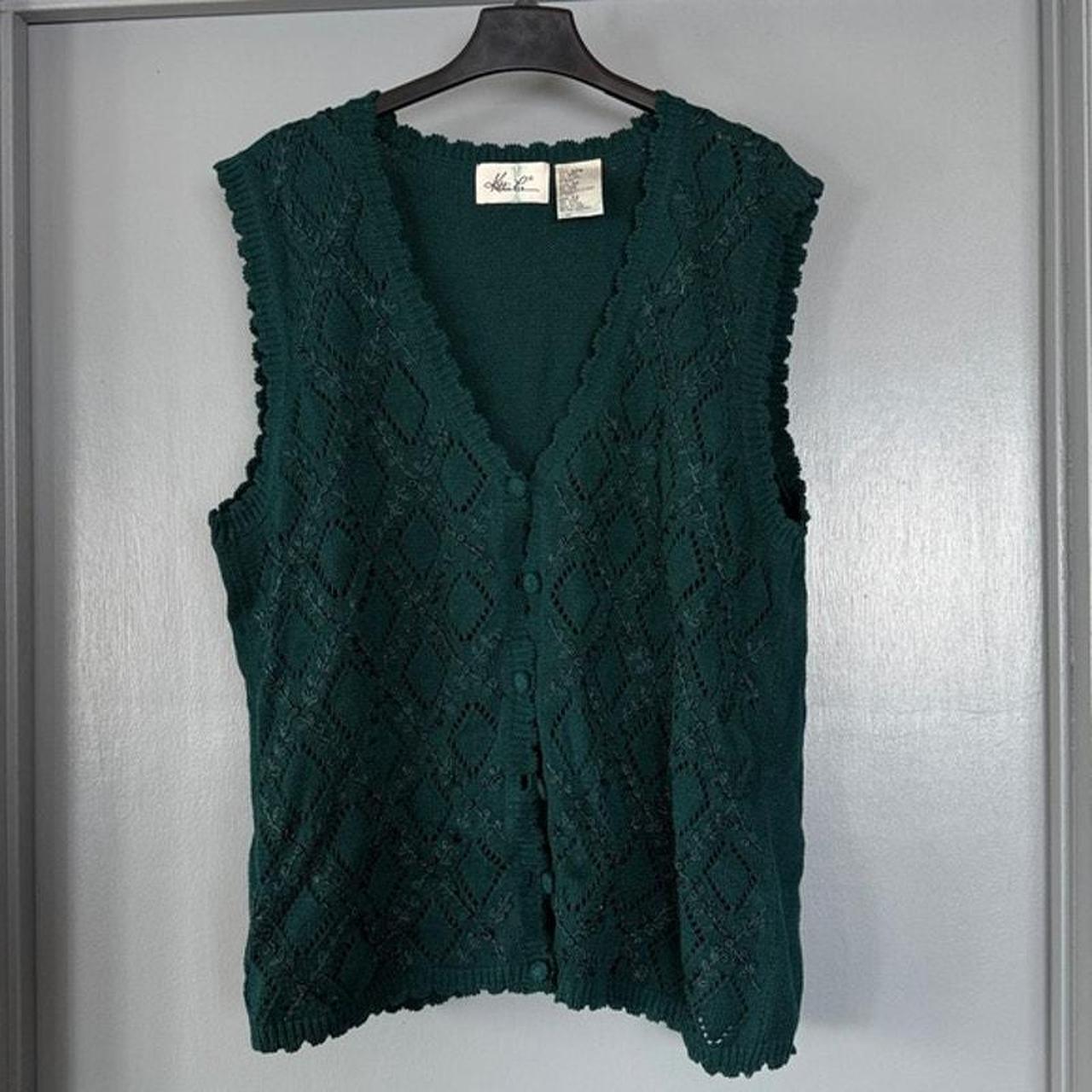 Source Unknown Women's Sweater - Green - 22 – Add… - image 1