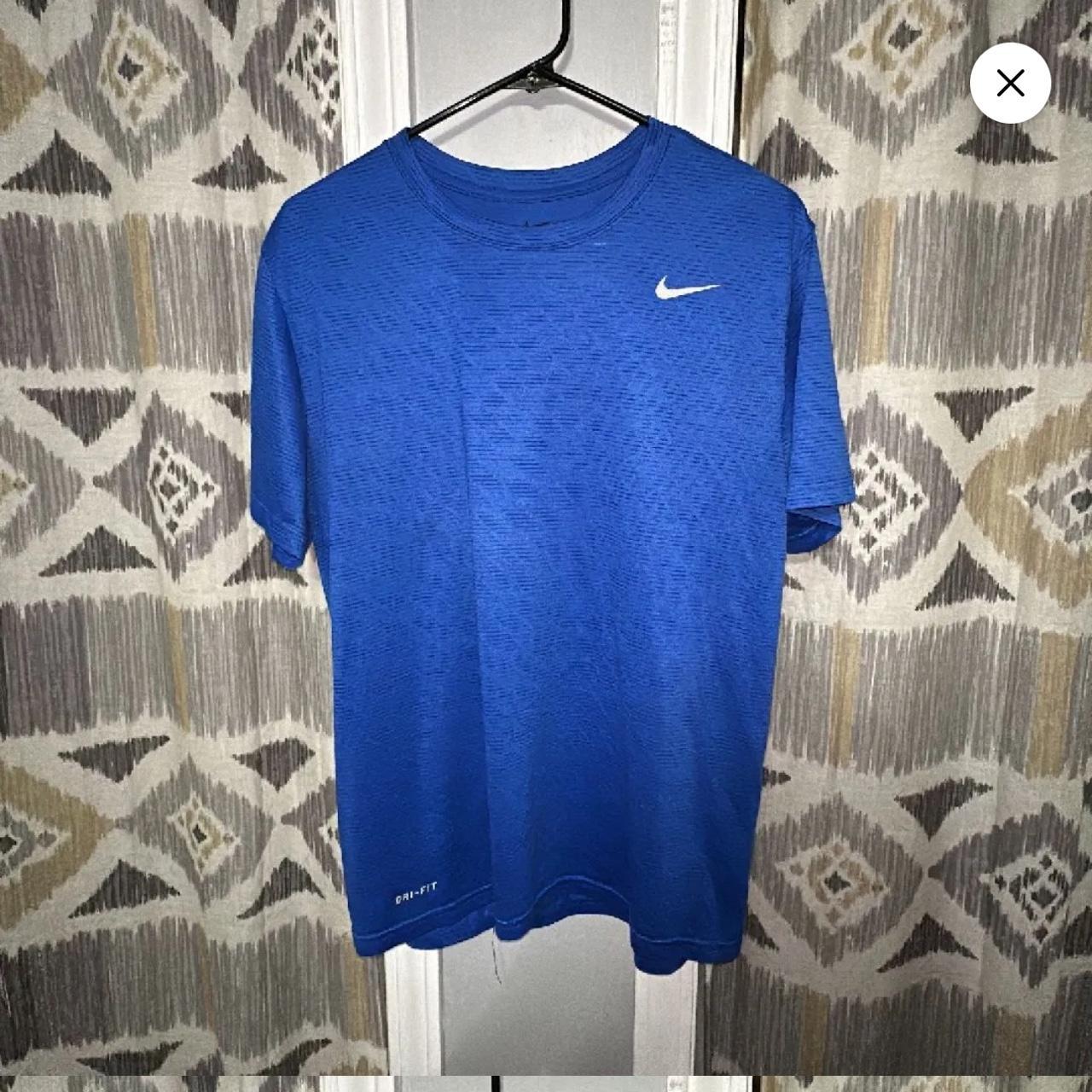 Electric blue Nike men’s dri fit nwot - Depop