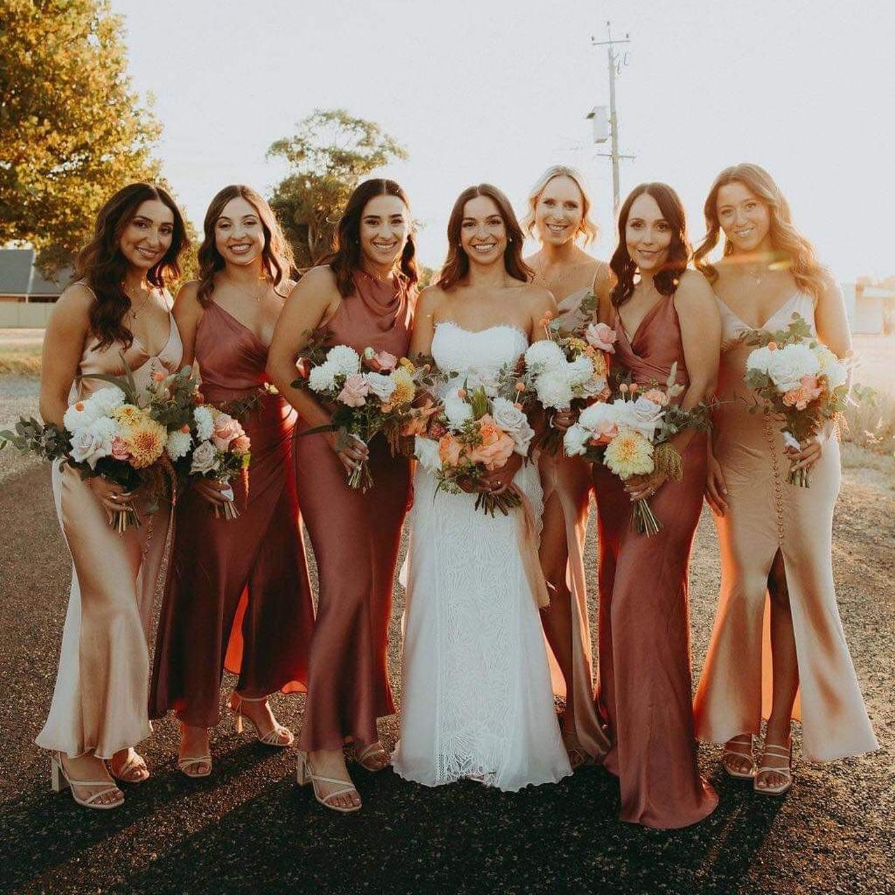 Bridesmaid Shona Joy Burgundy Shona Joy Bridesmaid Dress Evening