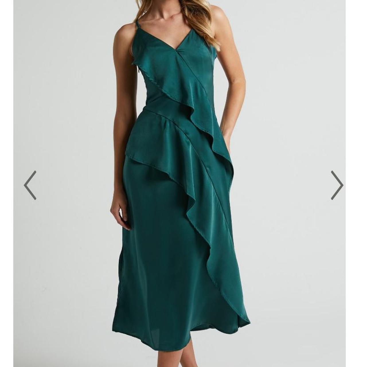 Showpo emerald green clearance dress