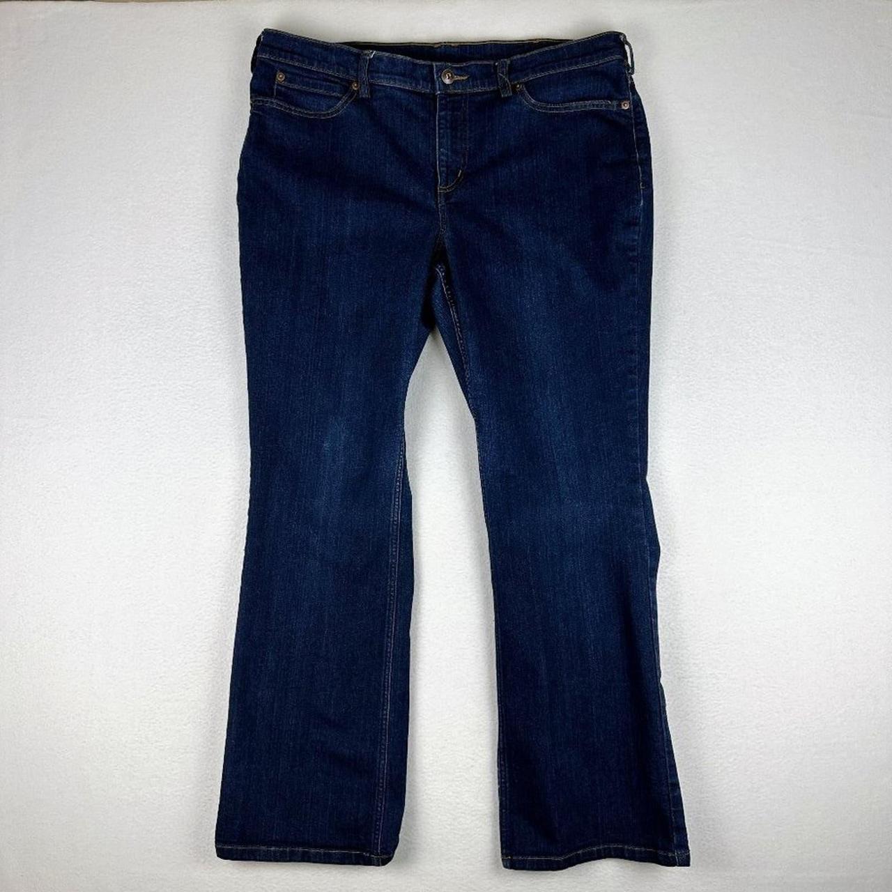 Duluth Trading Company Blue Jeans Women's - Depop