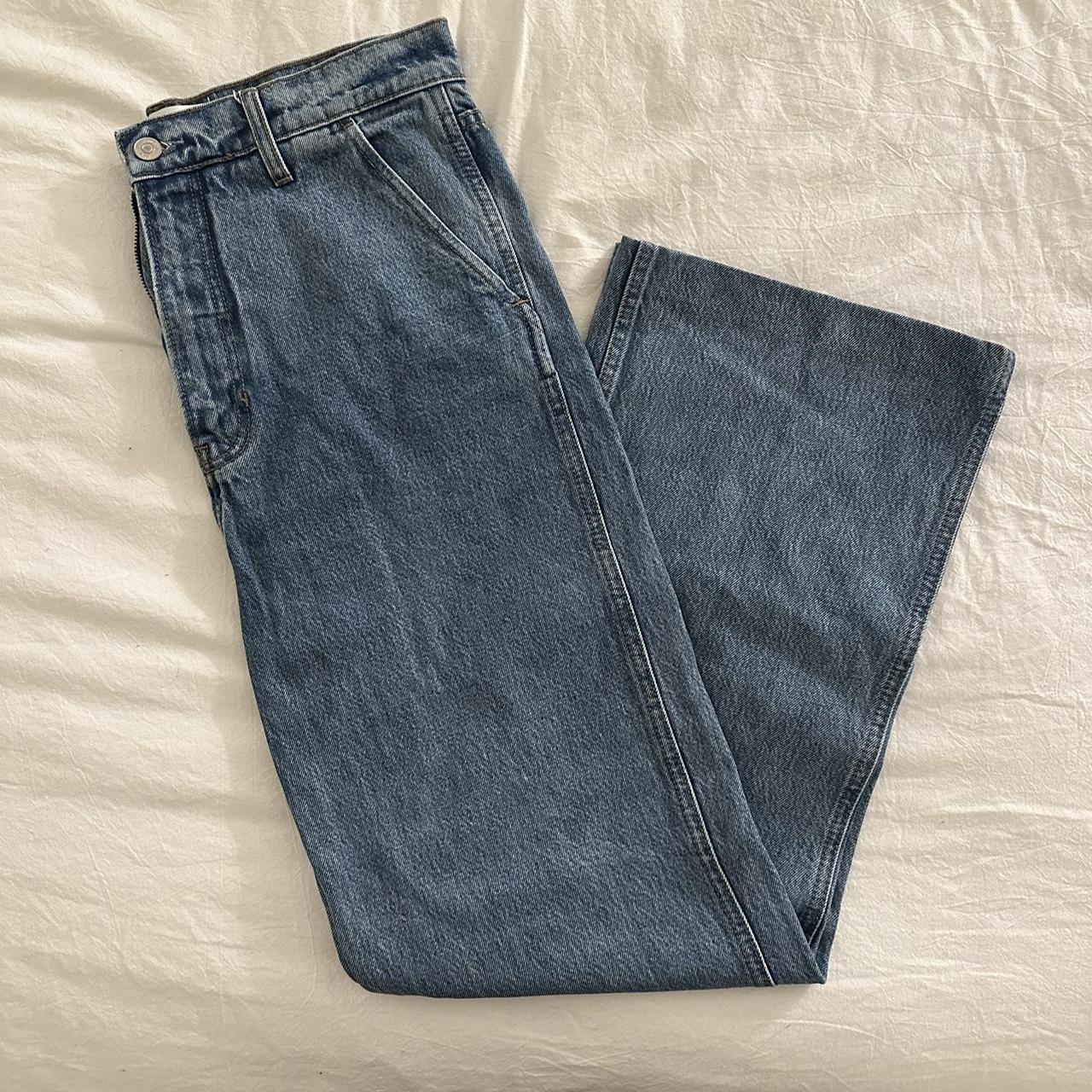 Reformation Brynn Trouser Jeans details... - Depop