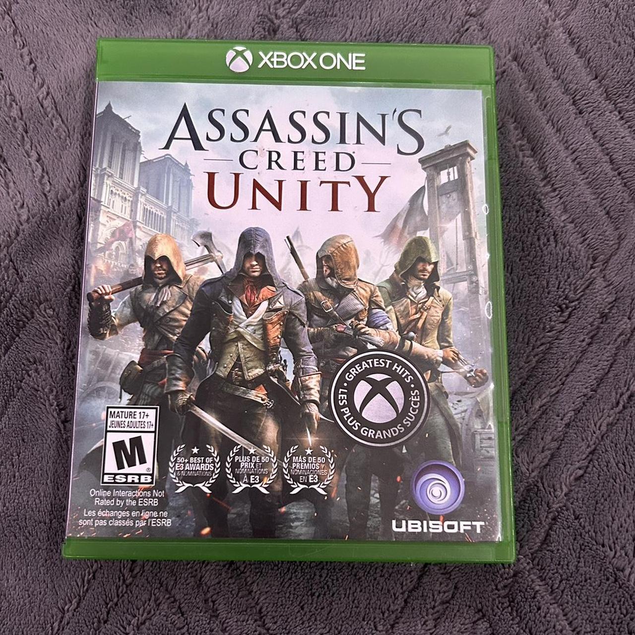 Assassin creed unity xbox one game disk - Depop