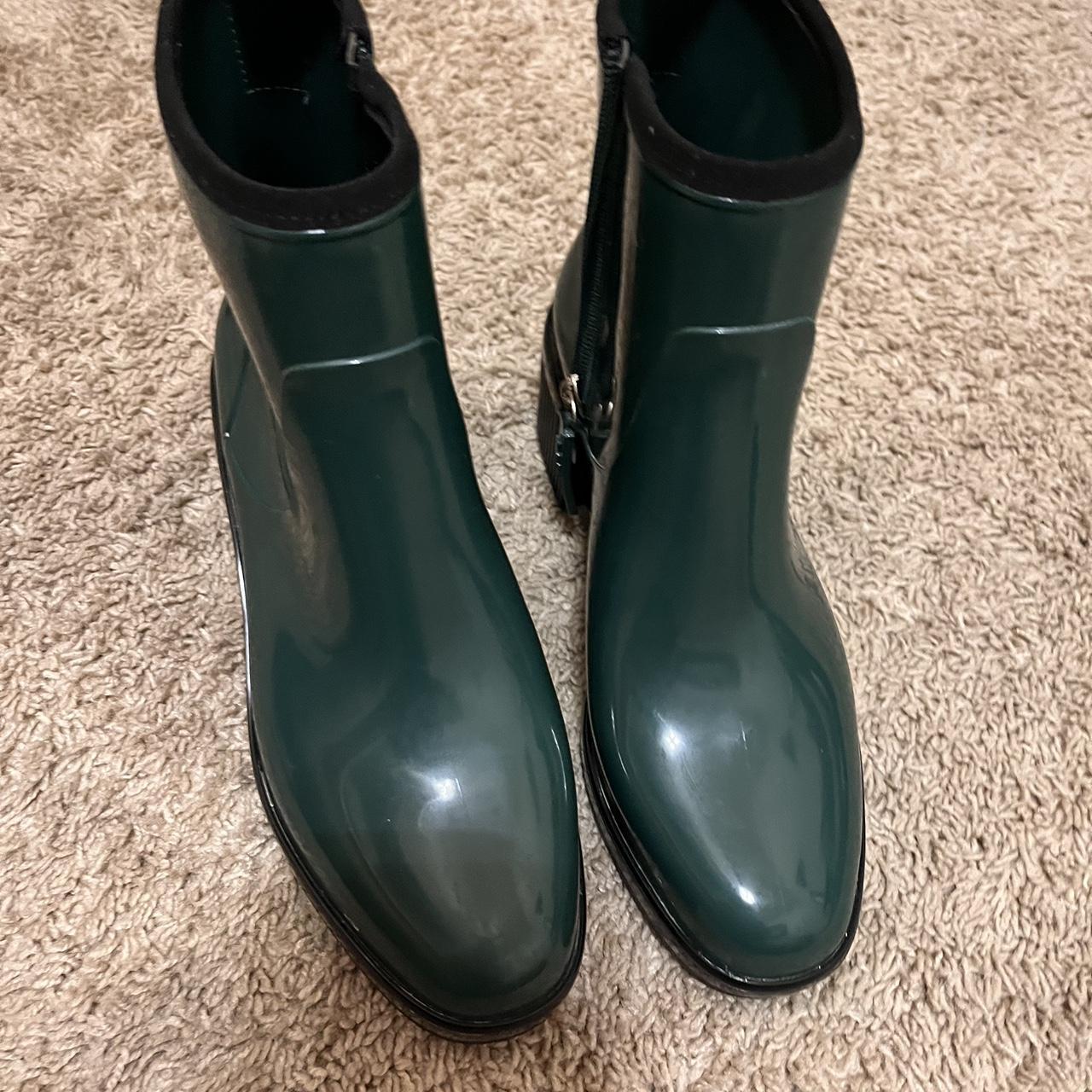 Green Kate Spade Rain Boots Depop