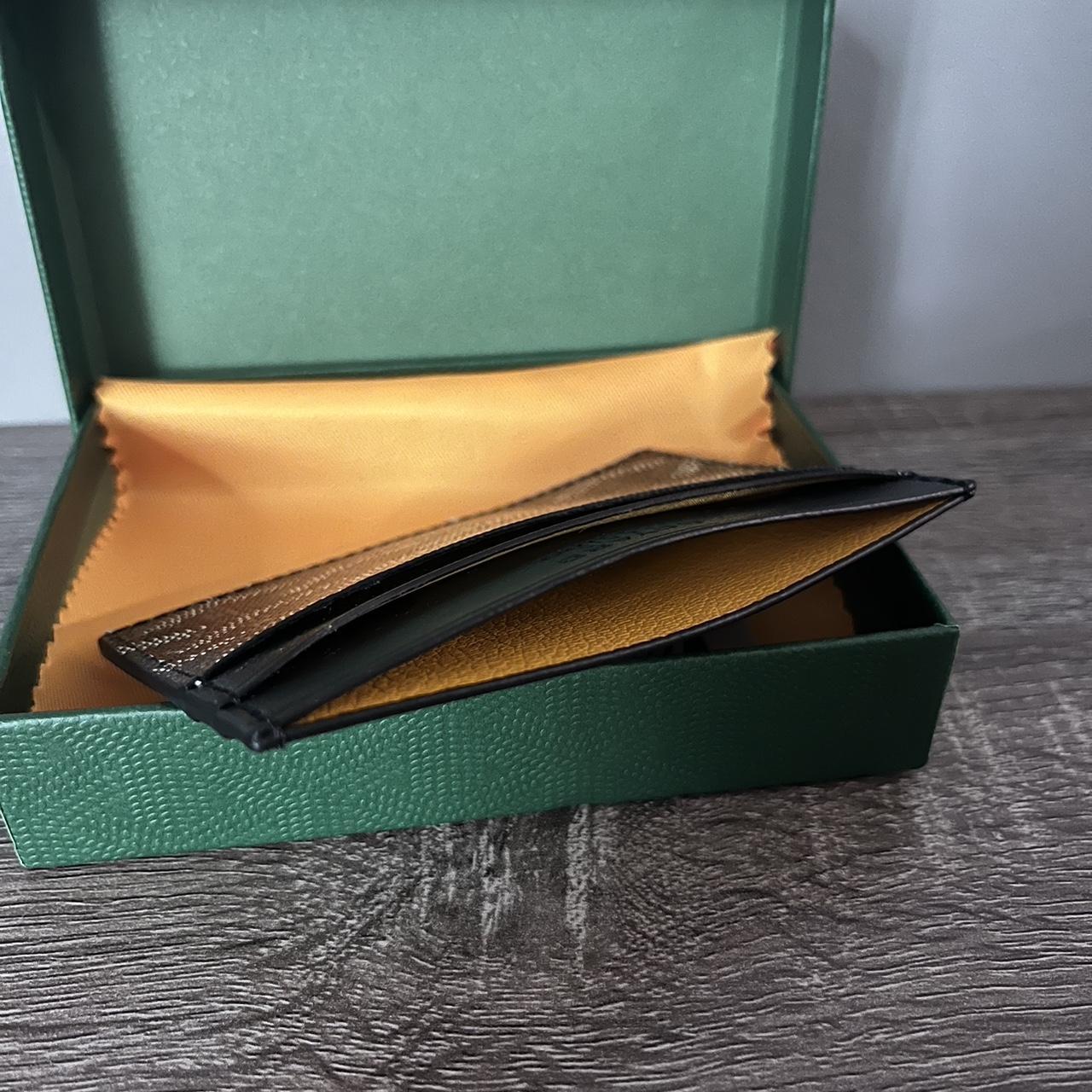 Stylish Black Goyard Card Holder: Accepting offers! | Depop