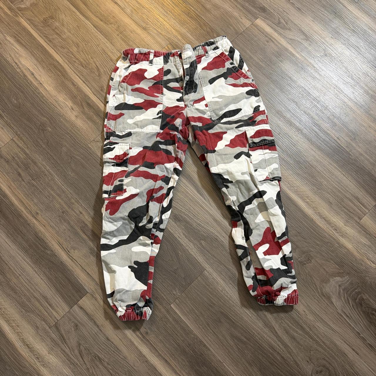 Forever 21 Women's Pants - Multi/Red - L – Red an… - image 1