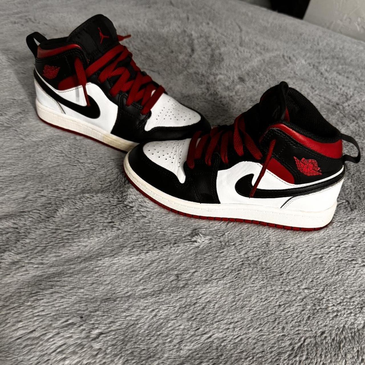 AIR JORDAN RETRO MID CASUAL SHOES Depop