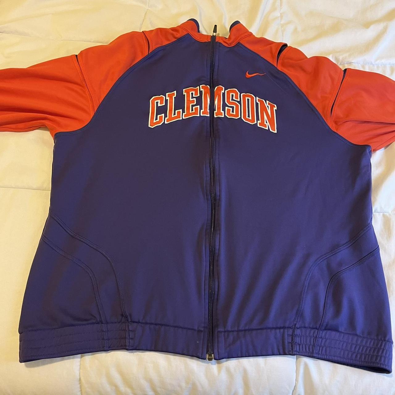 Vintage Clemson ZipUp Depop