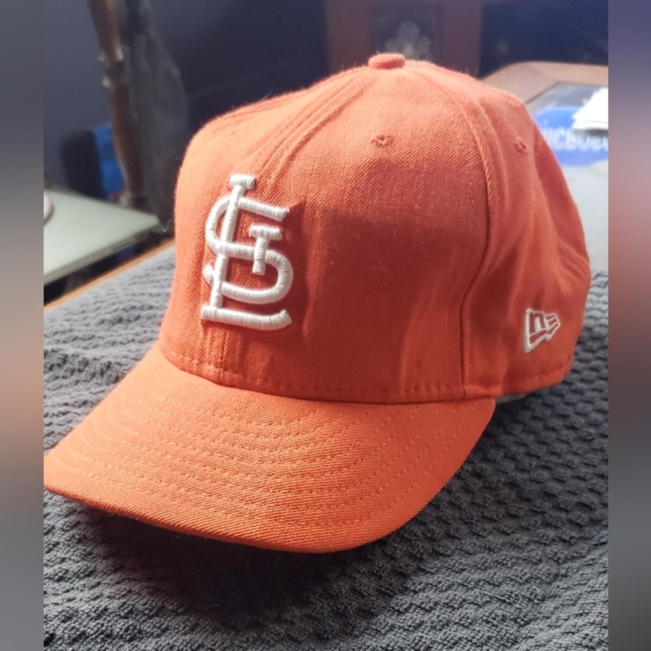 Orange Louisville slugger hat new era size