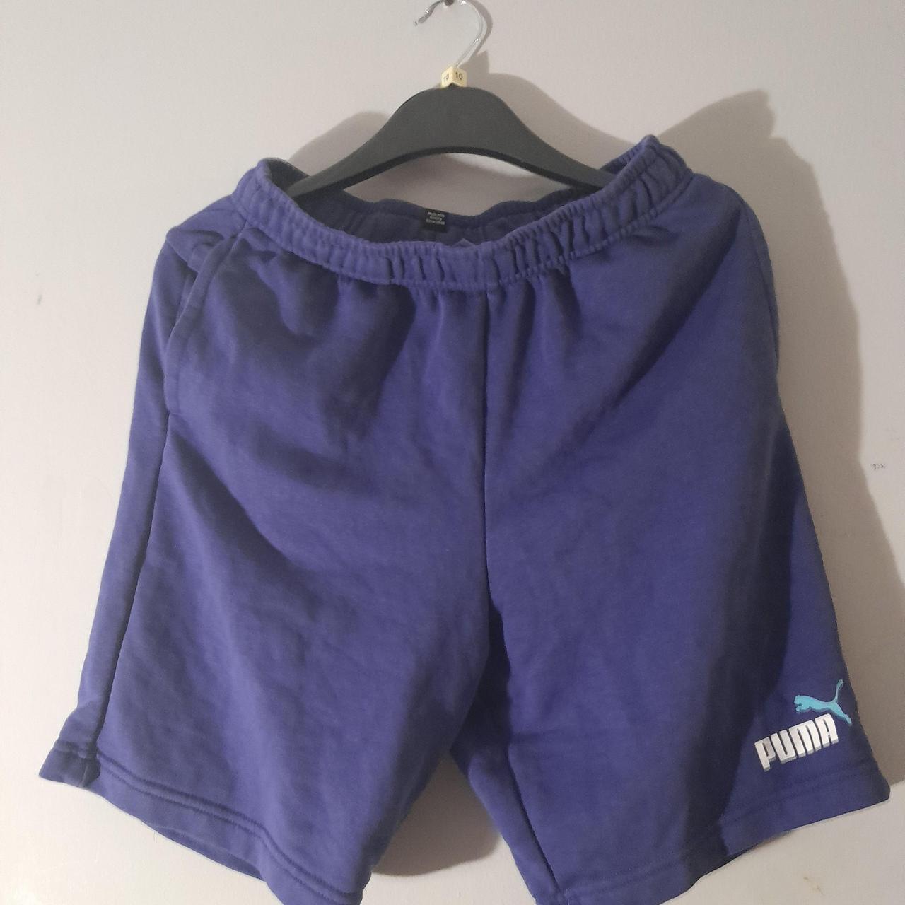 Purple puma shorts online