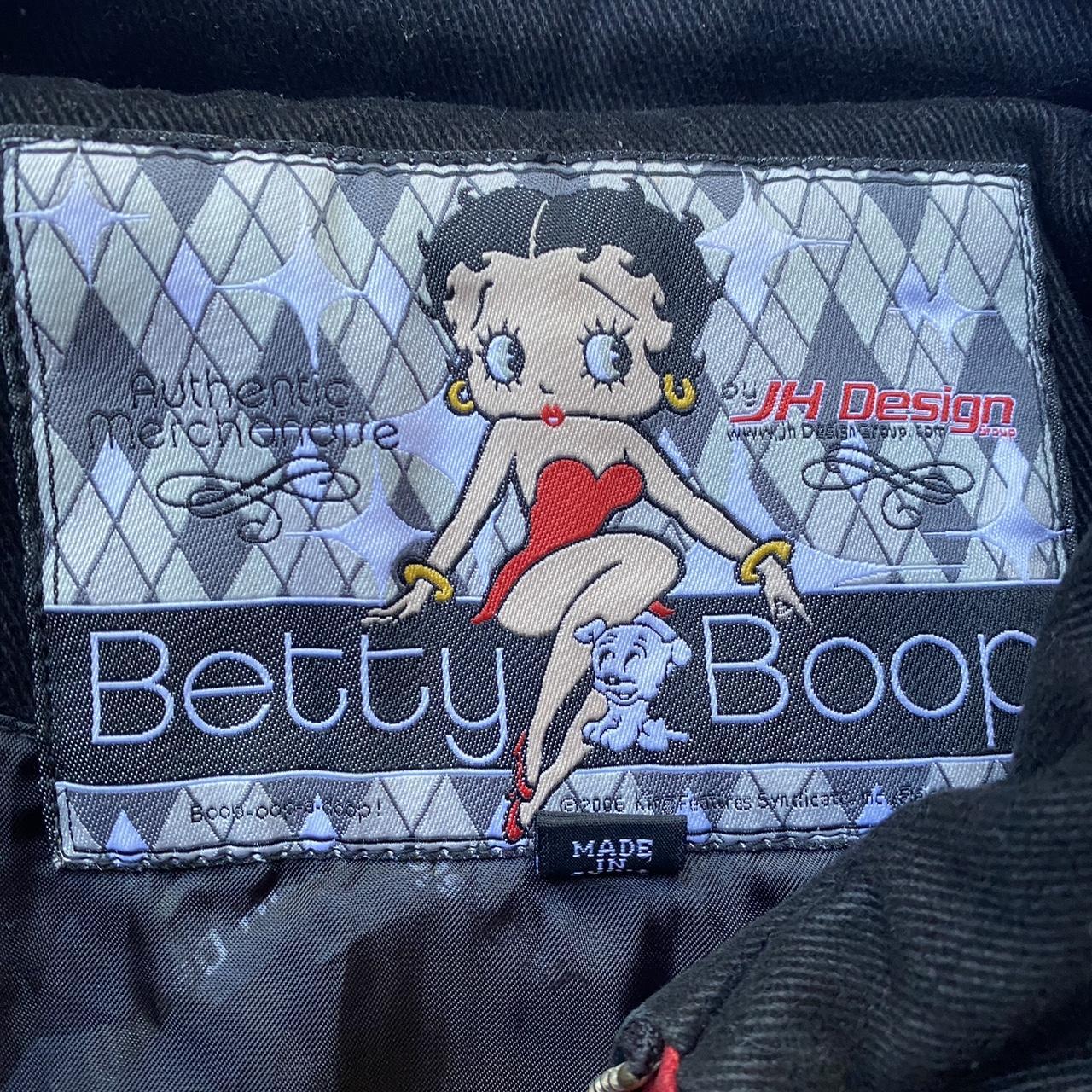 Vintage 2007 Betty Boop 'dangerous curves' red and | Depop