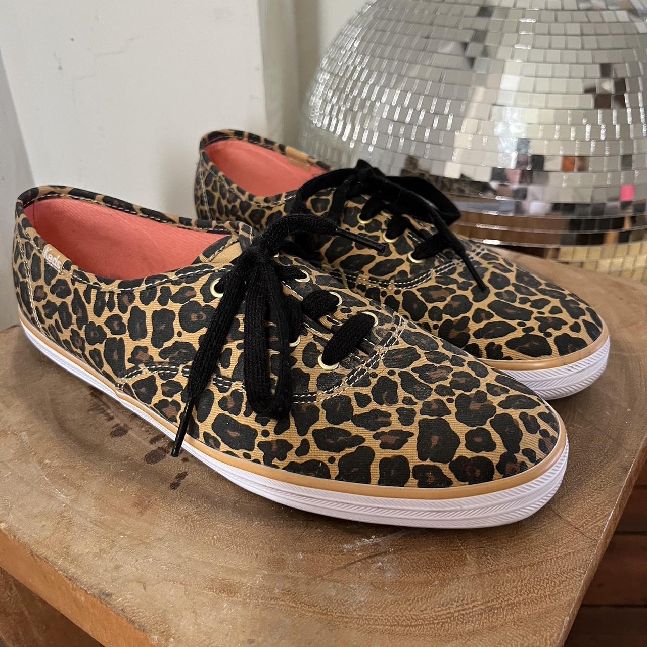 Leopard Print Keds! Casual Mob Wife Era esthetic 💋... - Depop