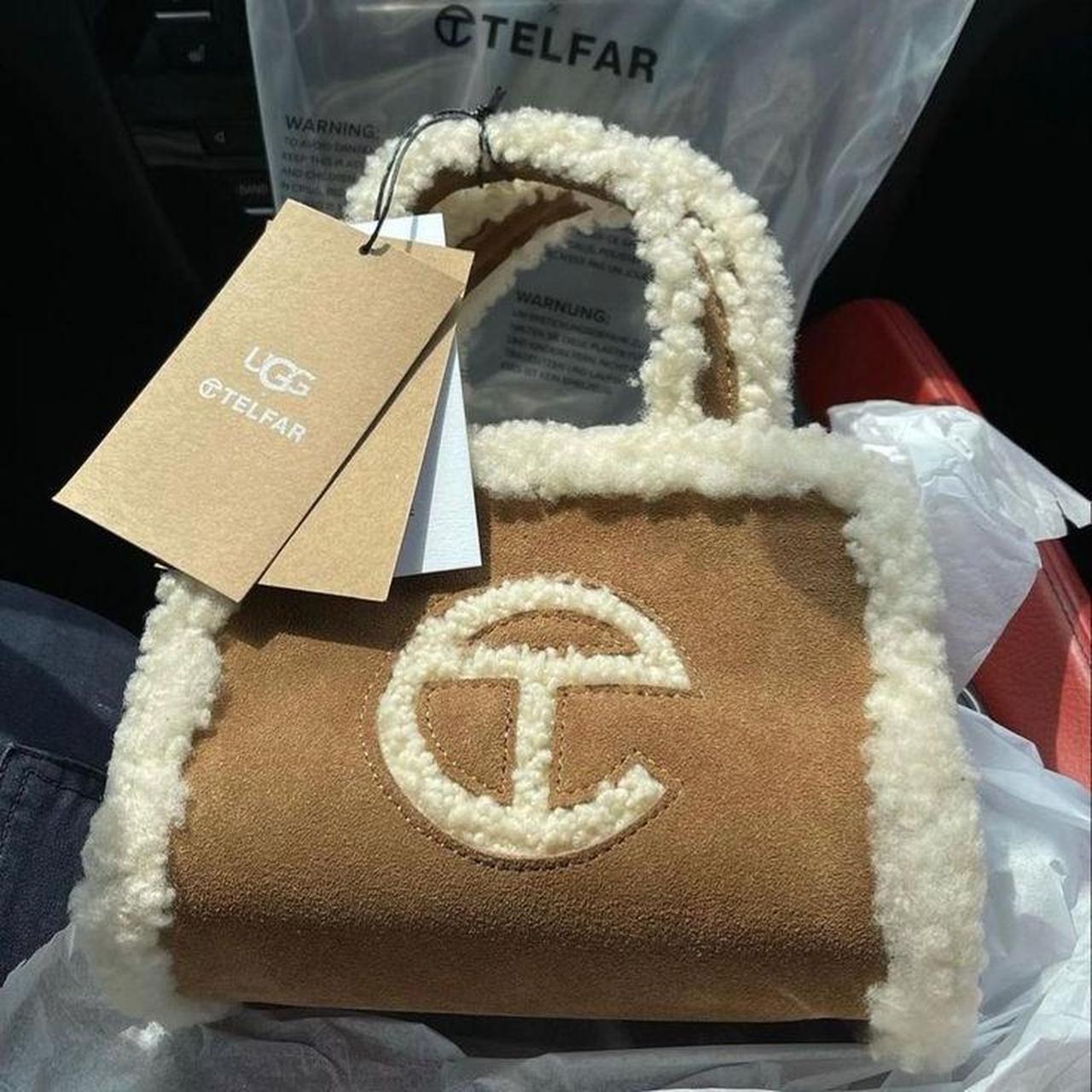 Chestnut ugg purse. willing to negotiate a price.... - Depop