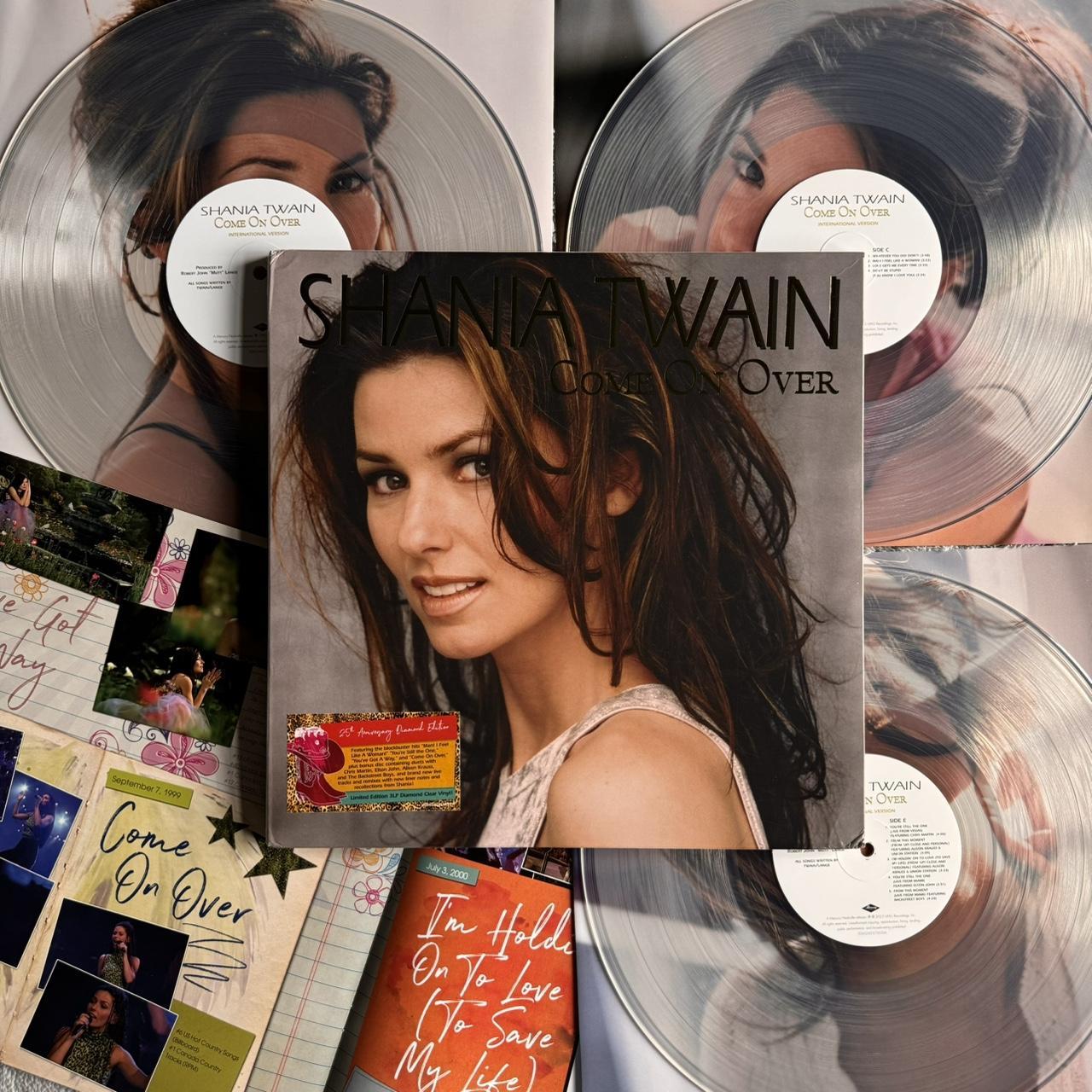 SEALED Shania retailer Twain Come on Over 2 x Vinyl LP