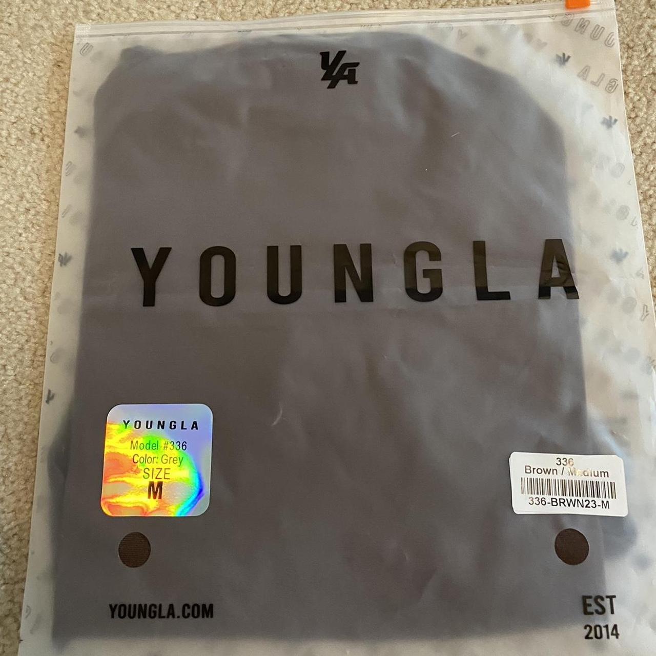 YoungLA Brown Stringer Brand New, Medium YoungLA Depop