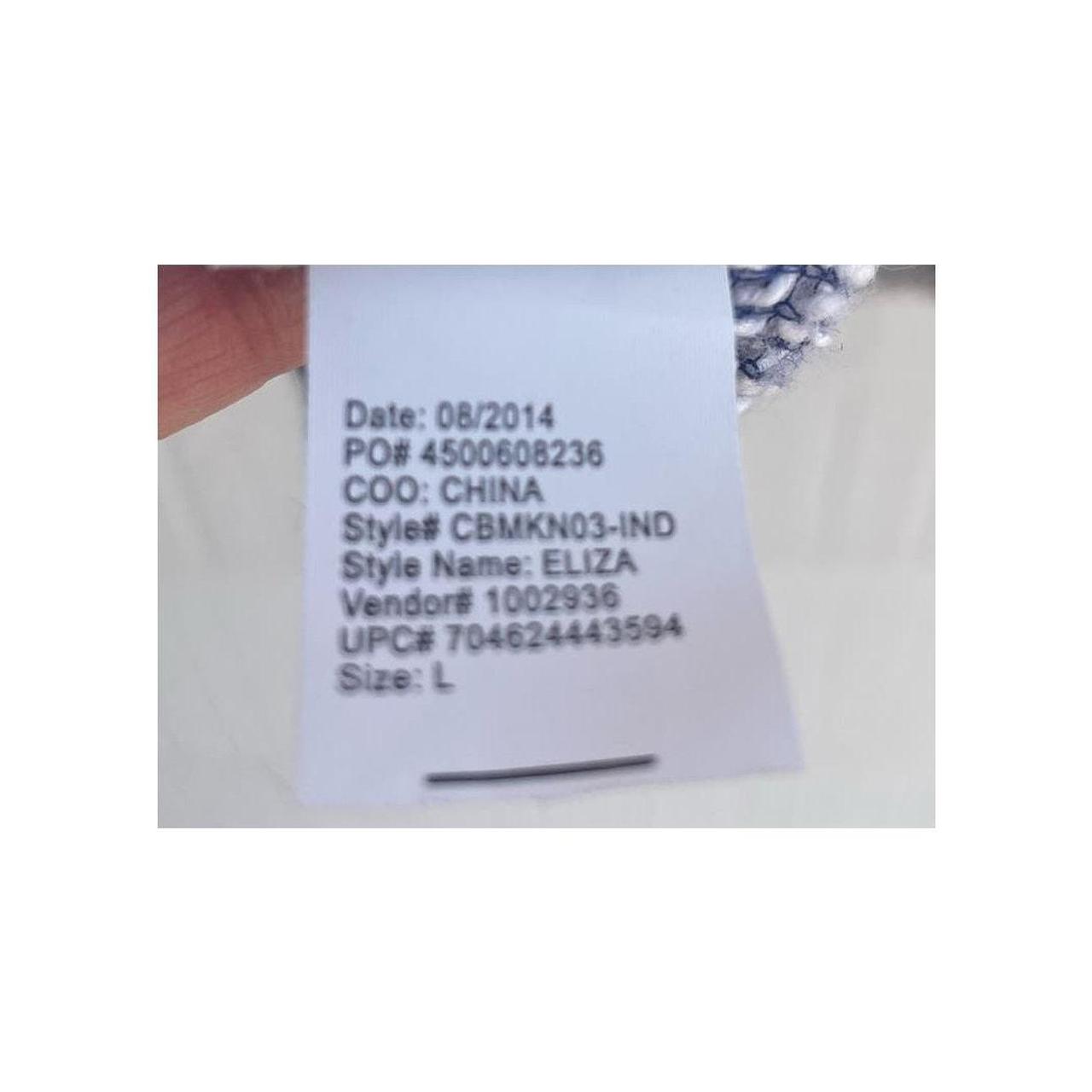 Code Bleu Women's Sweater - Grey/Blue - L – Code … - image 7