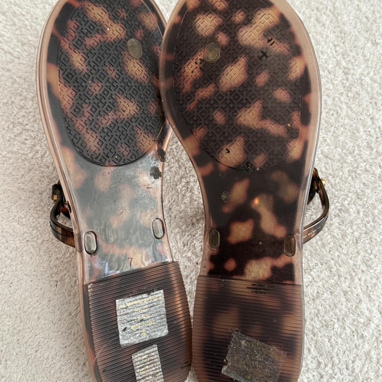 Tory burch hot sale tortoise sandals