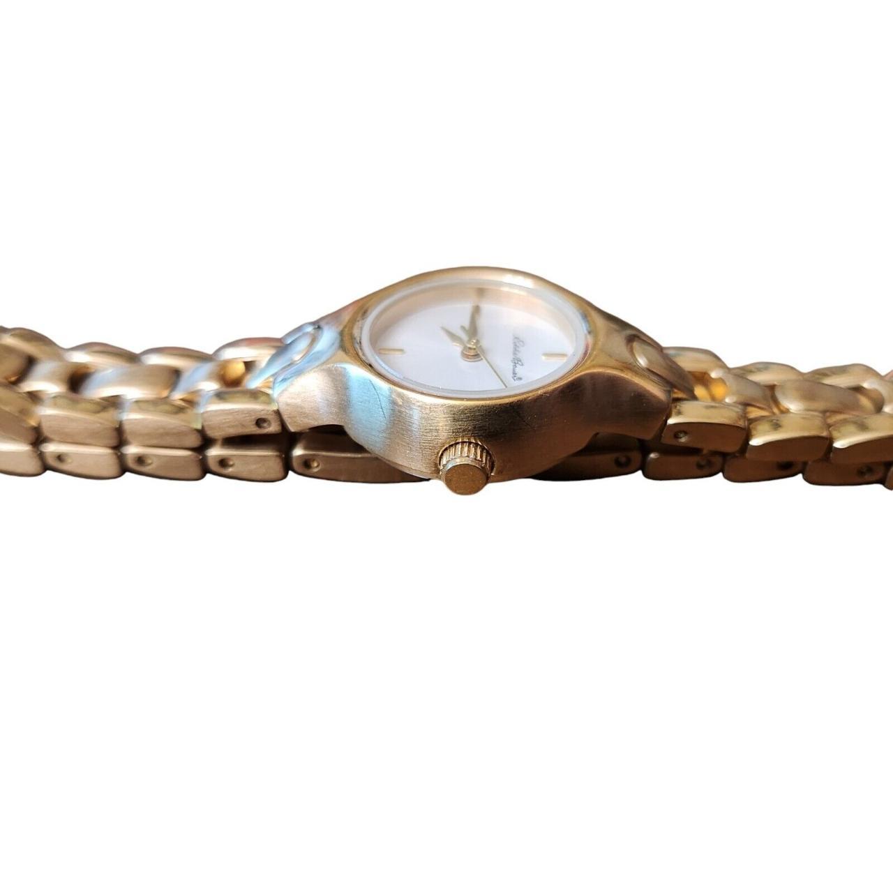 Eddie Bauer Women's Gold Tone Watch #0366 Depop