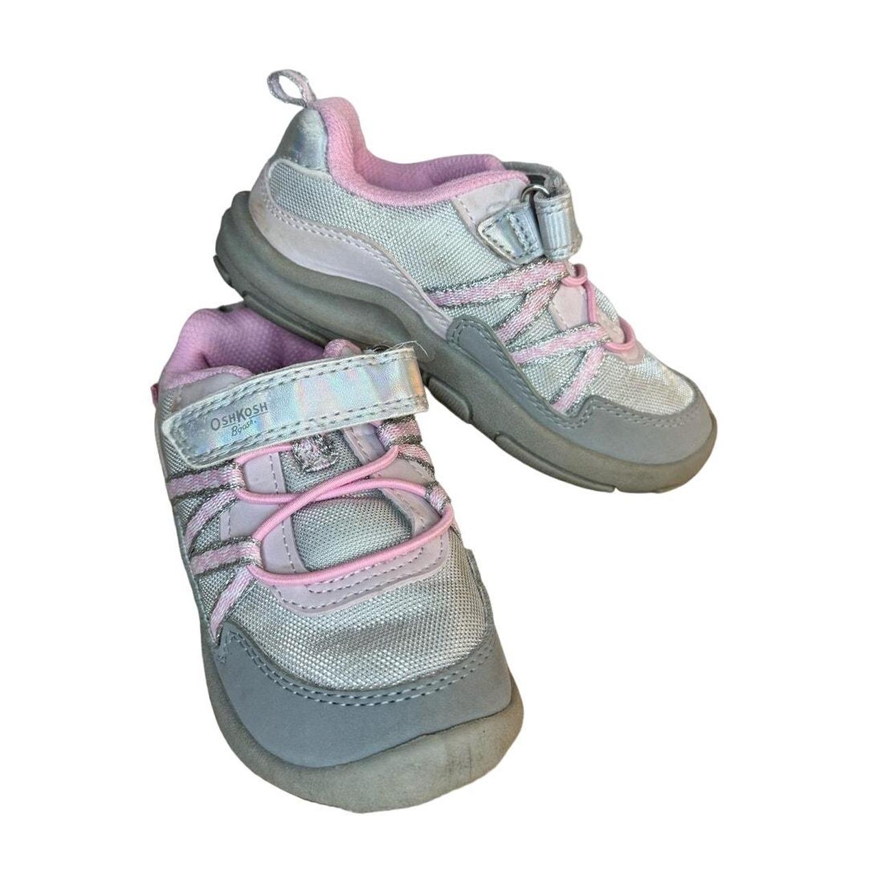 OshKosh retailer Toddler Girl Size 10 Wizard Sneaker Pink NWB