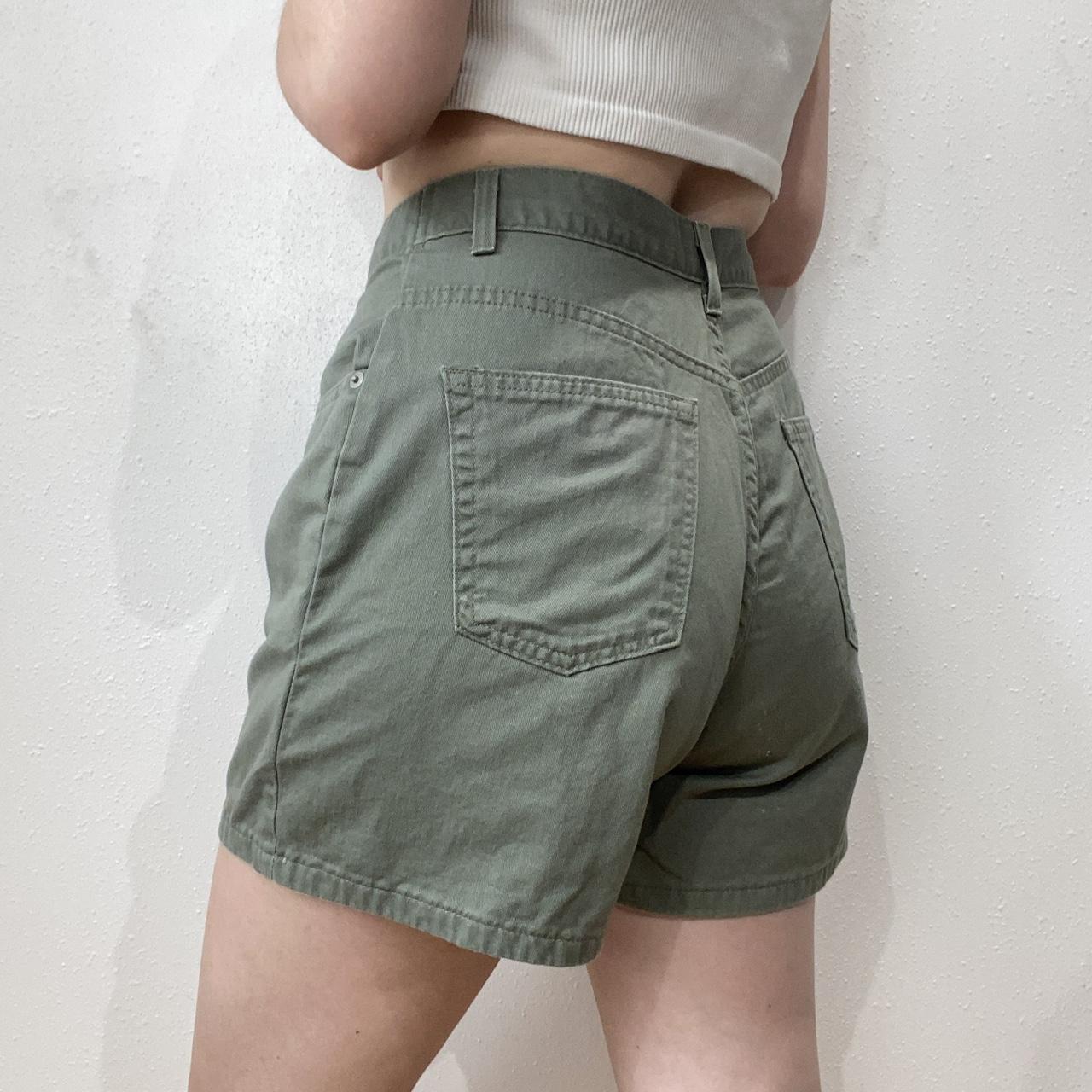Faded Glory Women's Shorts Green/Khaki 28