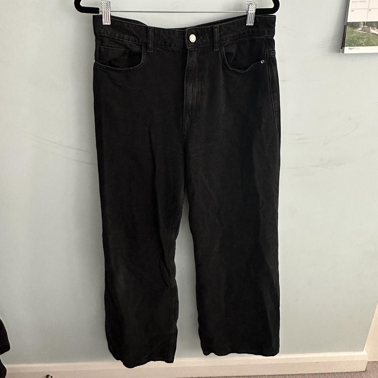 Zara Women's Black Jeans Depop
