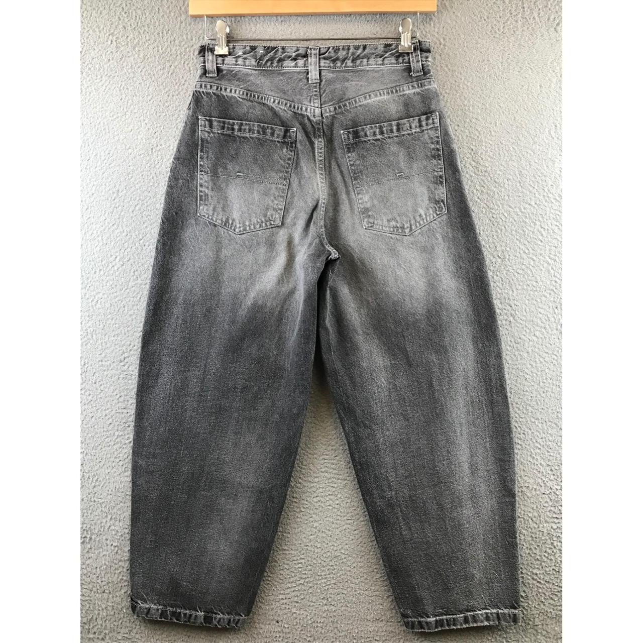 Bershka Women's Distressed Jeans - Grey - 4 – y2K… - image 2