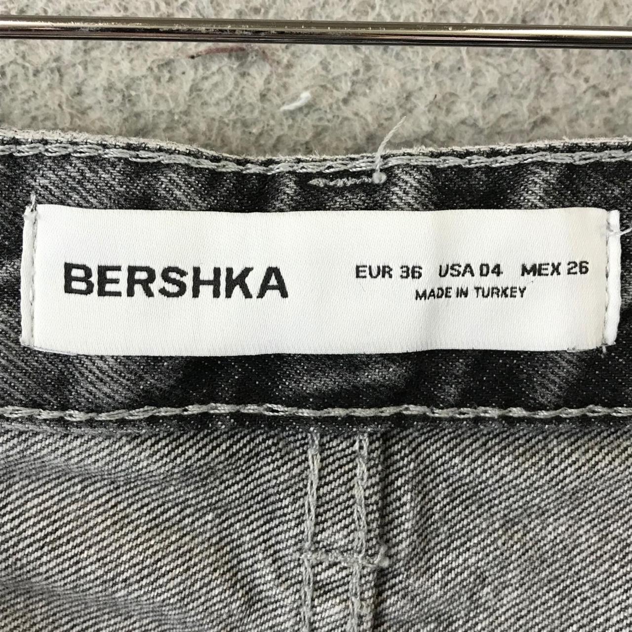Bershka Women's Distressed Jeans - Grey - 4 – y2K… - image 3