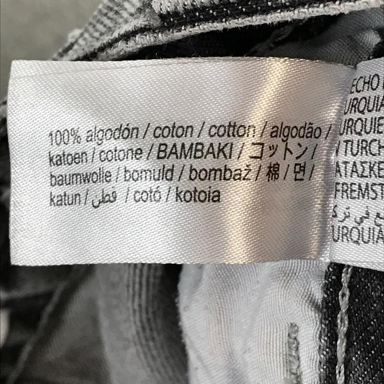 Bershka Women's Distressed Jeans - Grey - 4 – y2K… - image 8