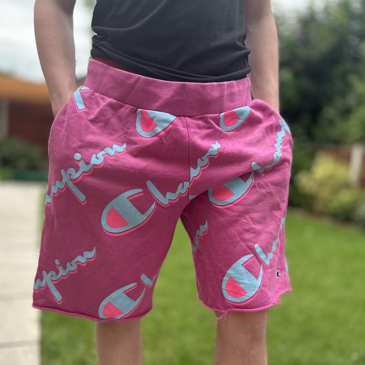 Champion shorts orders pink