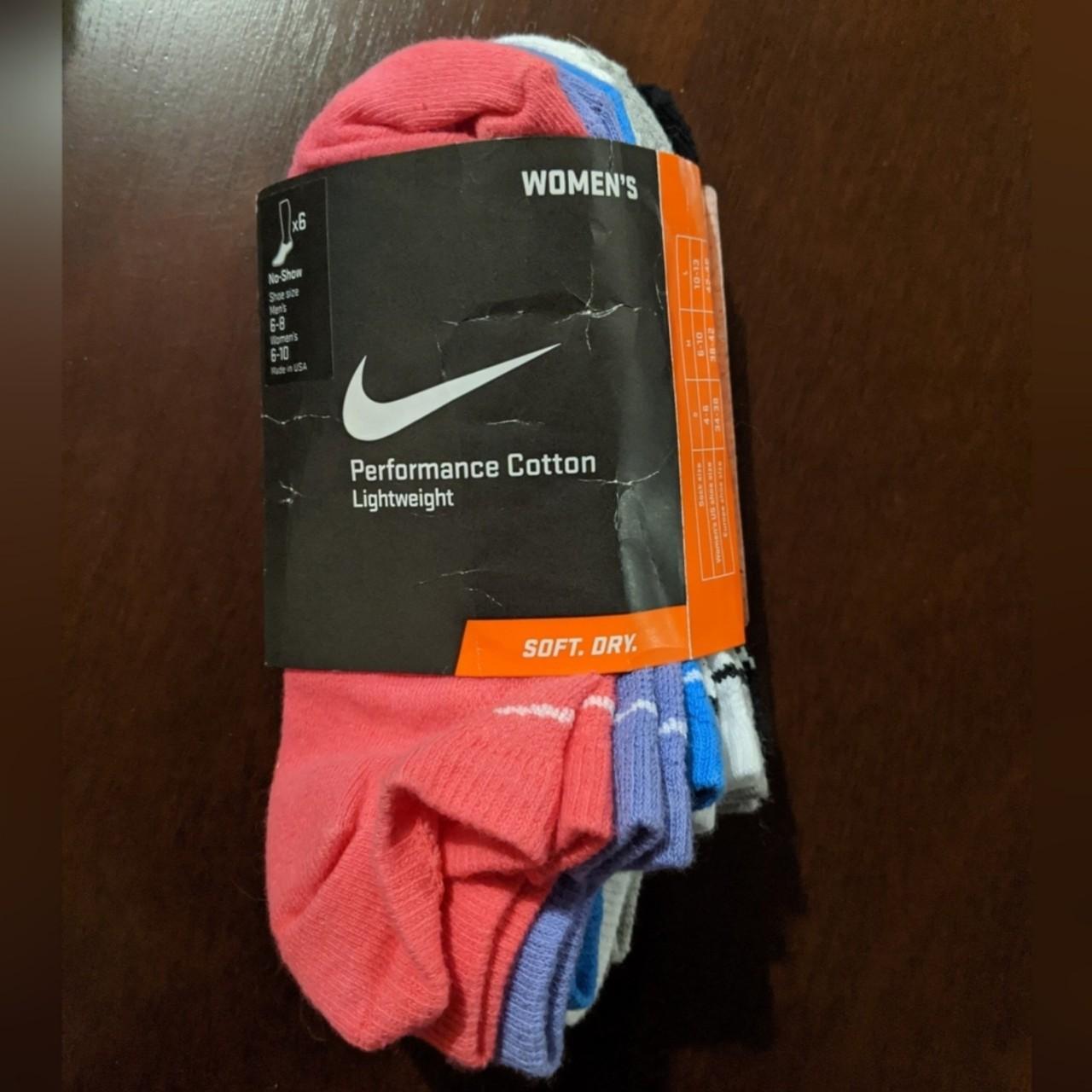 Brand new women's Nike no show socks size 610 Depop