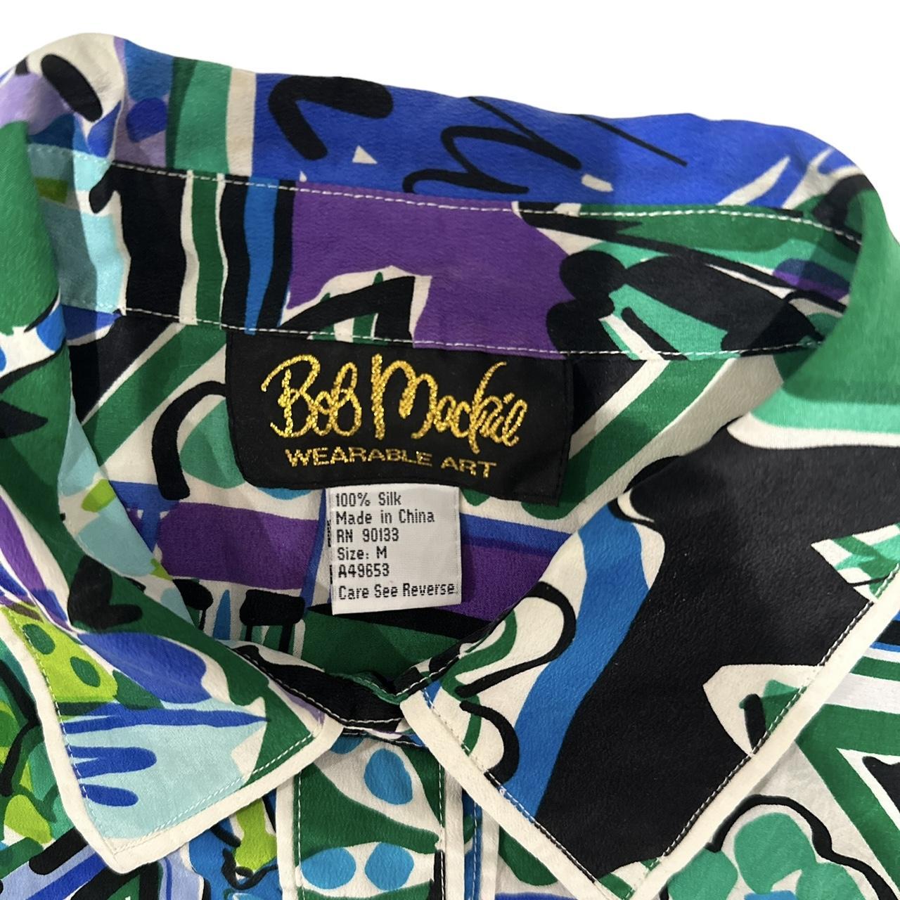 Bob Mackie wearable art multi breeds Dog lovers 100% silk scarf multi color store rare