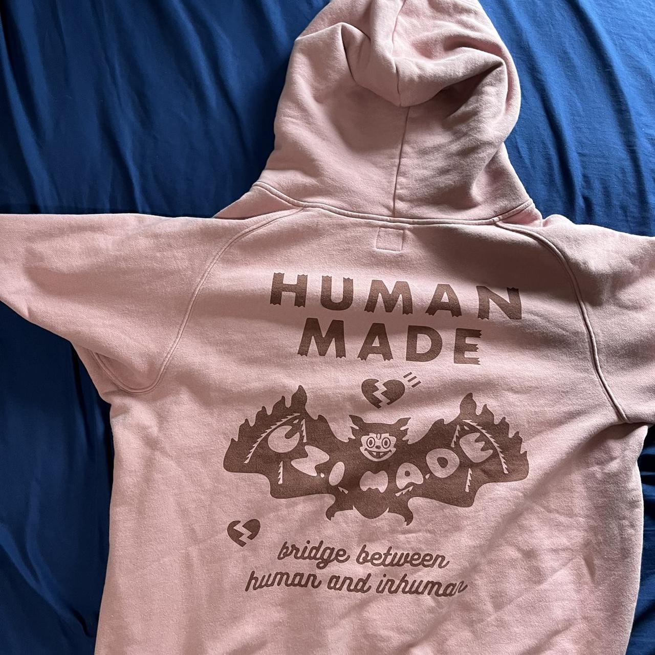 Lil uzi vert x human made zip up hoodie, Size L, got a...