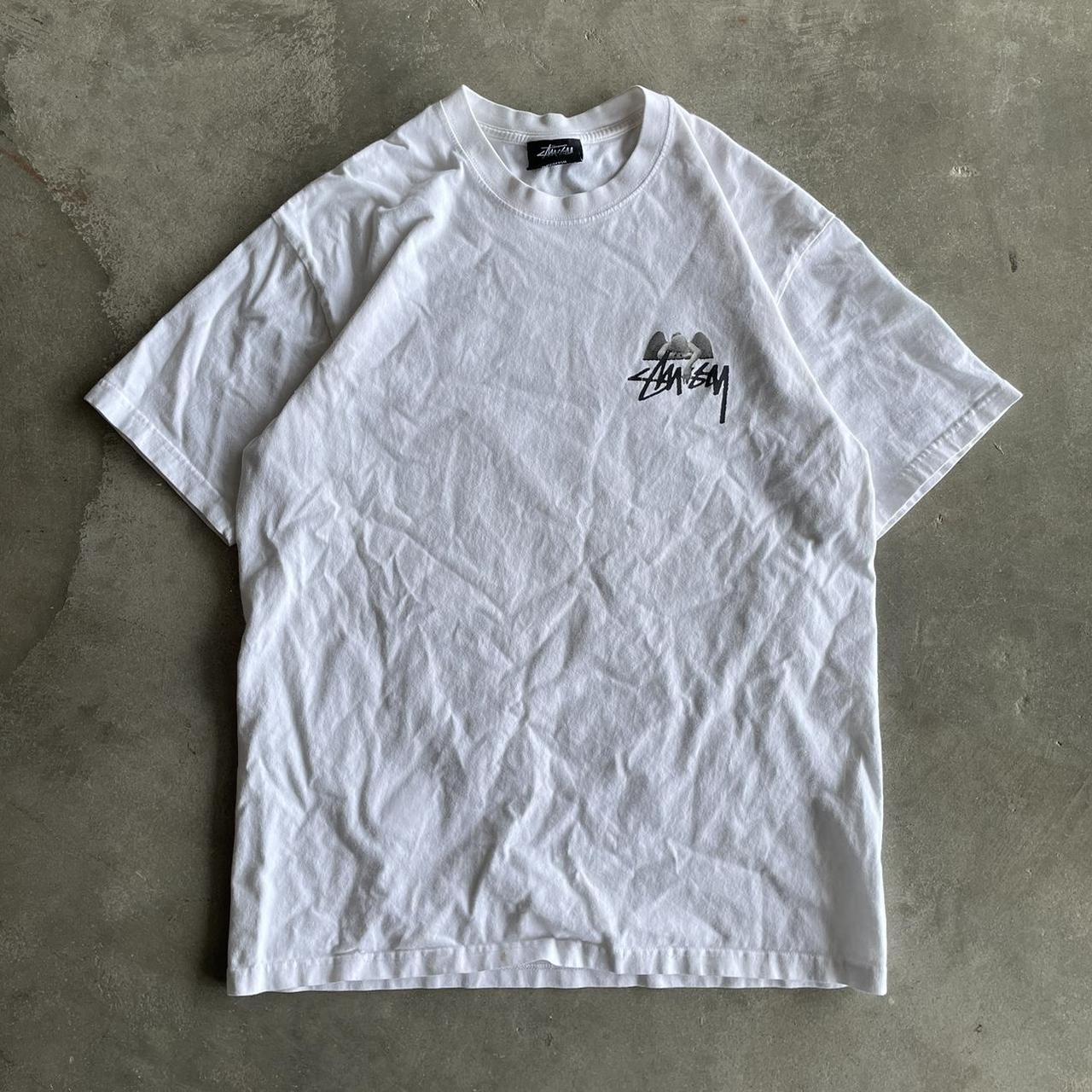 Stussy Rare 8 Ball Angel Tee - Depop