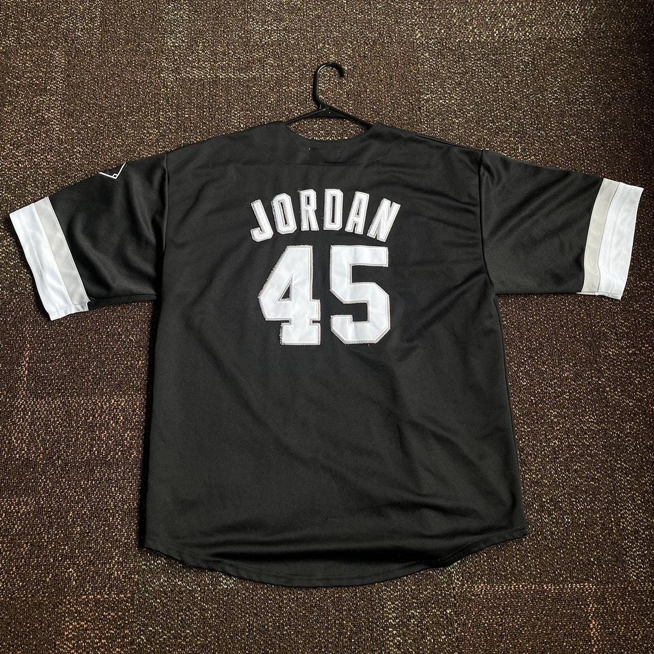 Vintage Michael Jordan Chicago White Sox Jersey. Depop