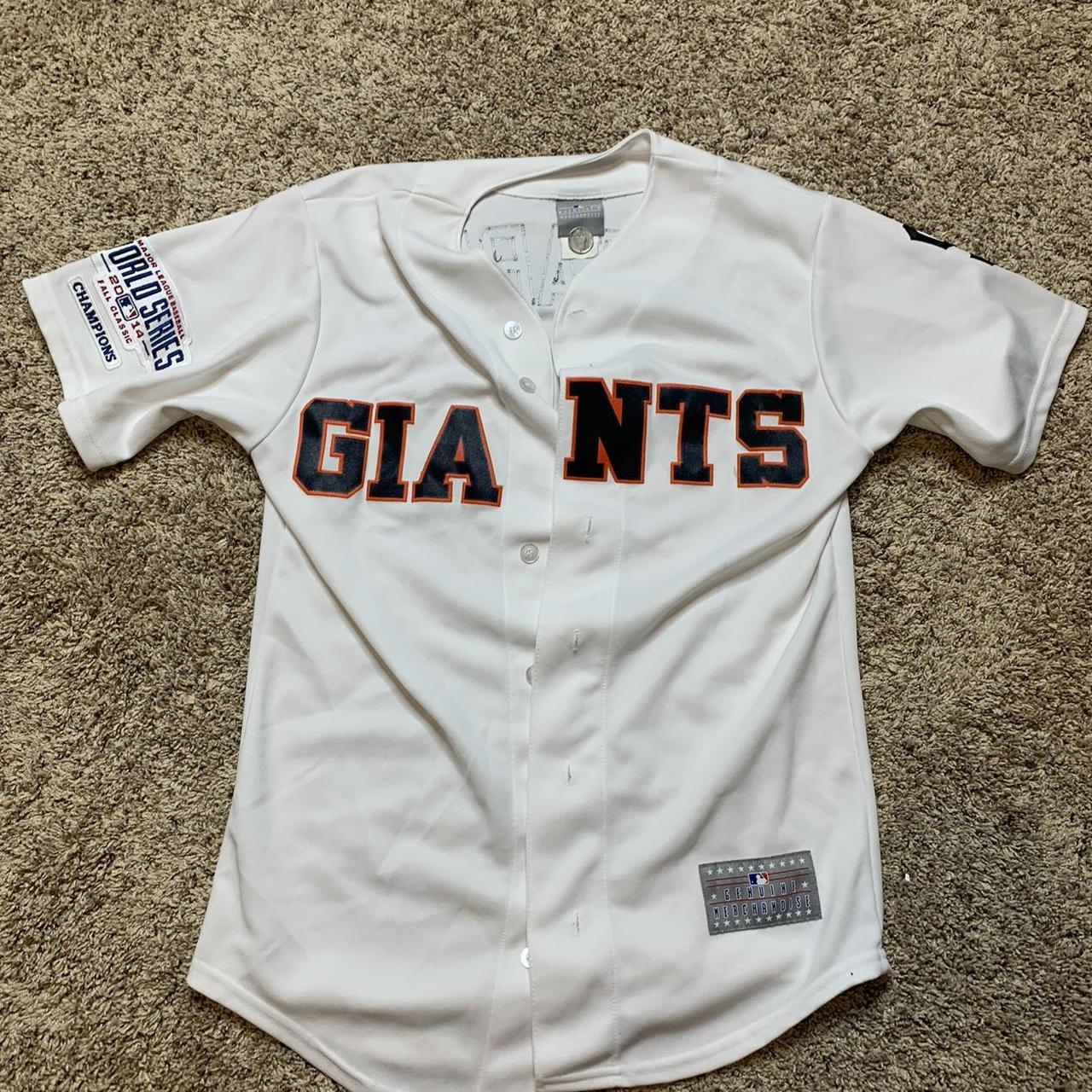 Madison bumgarner 2014 world series jersey hotsell