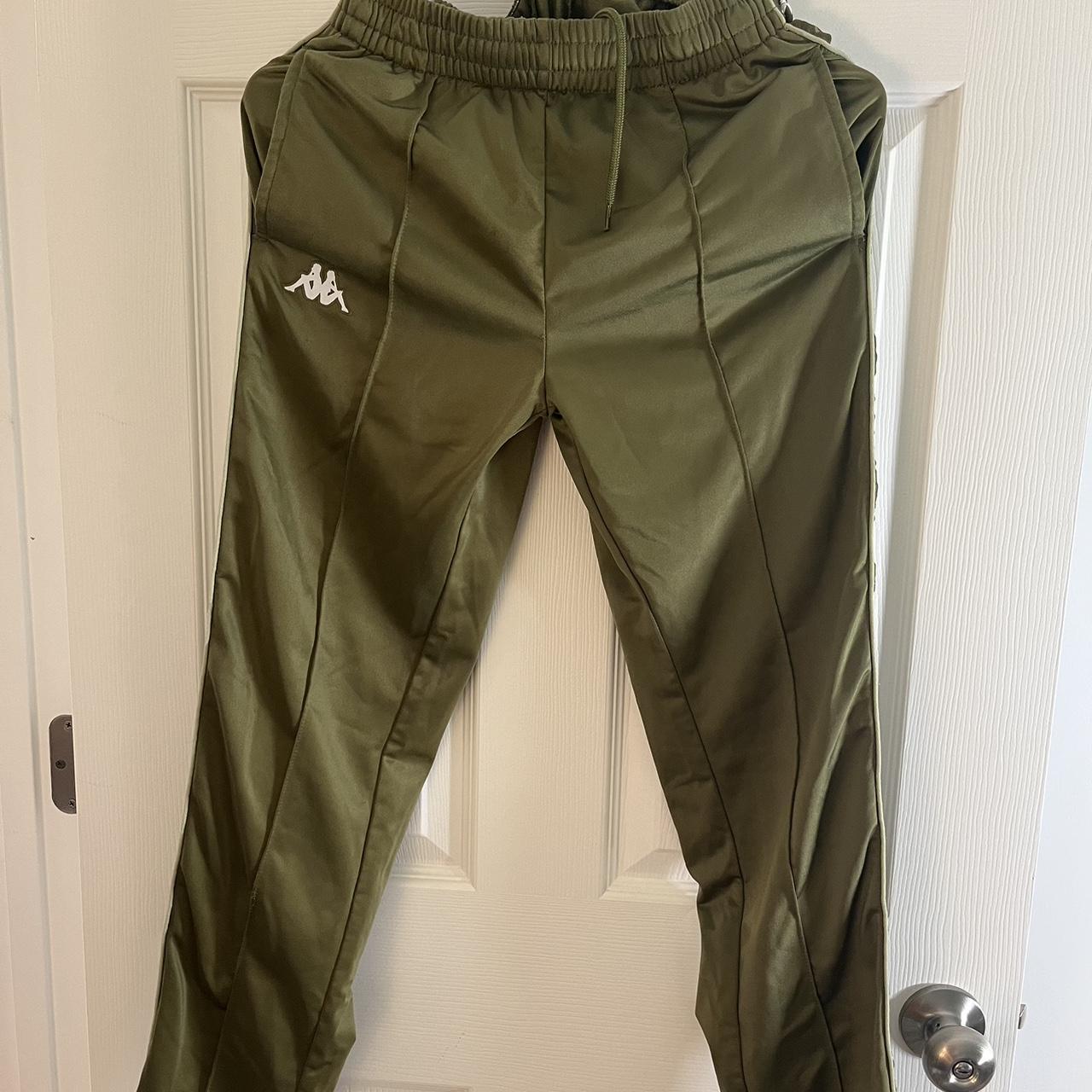 Olive green kappa pants online