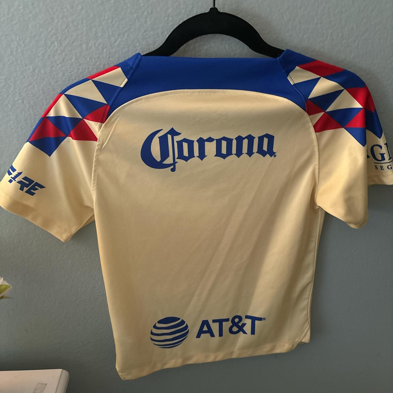 Official Nike Club America💛💙Soccer Jersey... - Depop