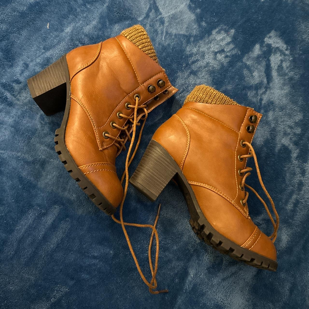 Brash lace up sales boots