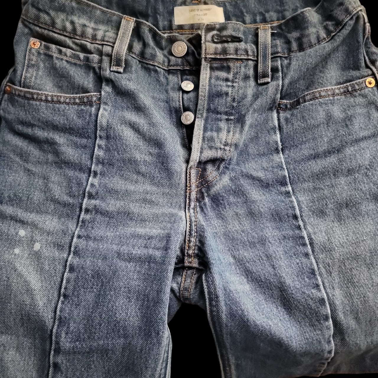 Vintage Levi’s Altered Jeans Size - 26 Altered... - Depop