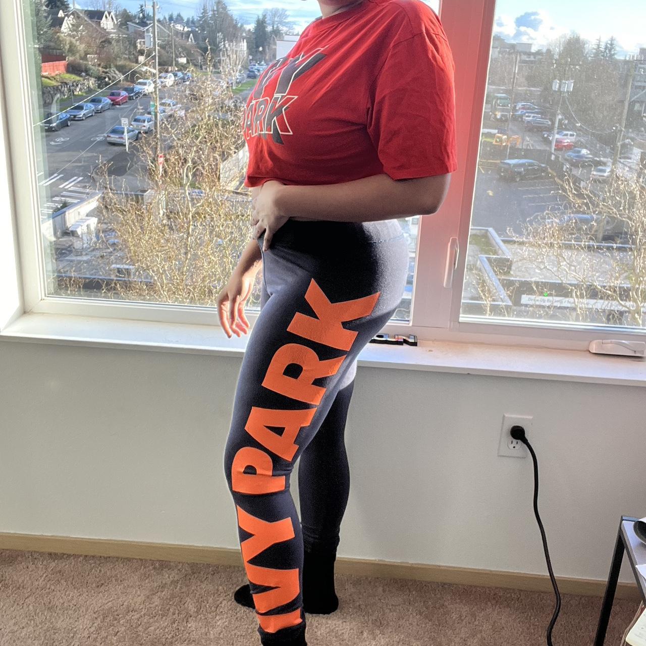 Ivy park shop oversized logo leggings