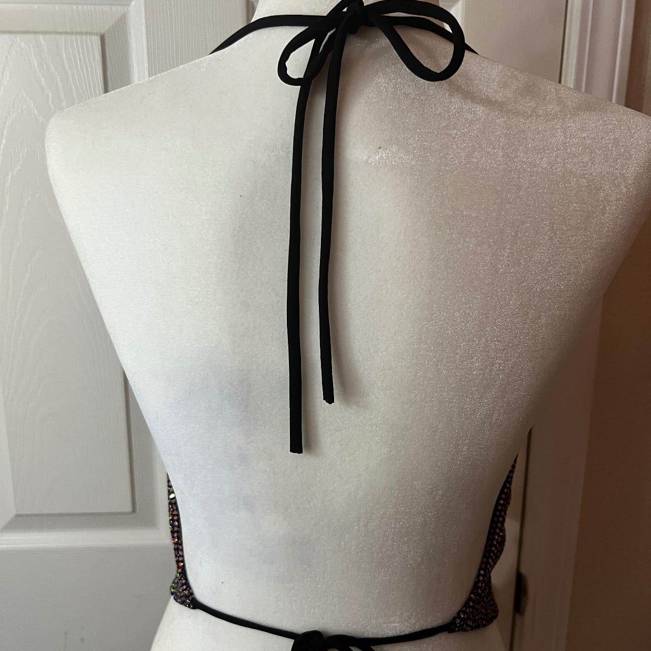Cowl-neck, Halter top. Very fun & cute! only wore it... - Depop